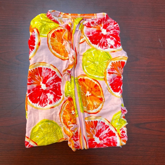 Posh Peanut Ruffled Footies - Picture 4 of 4